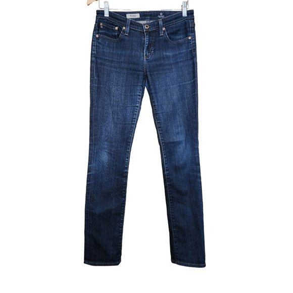 AG Adriano Goldschmeid The Stevie Straight Leg Jeans Size 27R - Picture 1 of 11